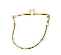 BESPORTBLE Torsadée pour Hommes Accessoire Élégant et Résistante Au Ternissement Compatible Divers Styles de Cravate