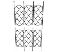 BESPORTBLE Treillis de Jardin pour Plantes Grimpantes Support Pratique et Durable Étagère Grimpante Polyvalente pour Rosiers Clématites et Concombre Installation Facile pour Jardin Extérieur