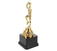 BESPORTBLE Trophée Basket-Ball Plastique Or Petit Format Récompense Sportive pour Leagues Écoles et Événements Communautaires Réutilisable