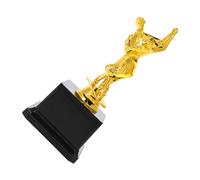 BESPORTBLE Trophée de Danse Double en Plastique Léger, Petit Trophée de Participation Amusant pour Concours, Récompense Gagnant Danse, Accessoire Sportif pour Compétitions et Réutilisable