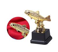 BESPORTBLE Trophée De Fête d'enfants Trophée De Poisson Trophées De Poisson De Hareng Drôle Trophée De Derby De Pêche Trophées De Tournoi De Pêche des Enfants Trophée Réutilisable