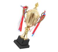 BESPORTBLE Trophée Métal Doré pour Compétitions Coupe de Récompense Élégante et Tournois et Cérémonies de Remise des Prix
