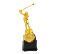 BESPORTBLE Trophée Plastique Doré Joueur de Billard pour Compétition Snooker et Pool Récompense Élégante pour Tournois et Fêtes