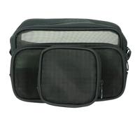 BESPORTBLE Trousse De Maquillage en Maille À Enrouler 3 Pièces Pochette Zippée pour Accessoires De Bureau Et De Voyage Rangement Compact pour Femmes