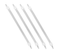 BESPORTBLE Tube Chauffant en Quartz Électrique 27 CM 4 Pièces pour Radiateur D’Appoint Résistance de Poêle Électrique Accessoire Compatible Chauffage Extérieur Élément Chauffant