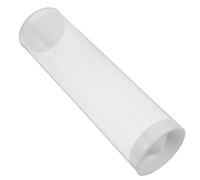 BESPORTBLE Tube de Badminton Transparent en Plastique, Portable et Léger, Conteneur de Rangement pour Volants Standard, Capacité 6 Volants, pour Entraînement et Sport en Salle