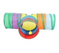 BESPORTBLE Tunnel Pliable pour Lapin Interactif Polyester Tunnel Jeu Petit Animal pour Exercice et Cachette Cadeau Lapin pour Petits Compagnons