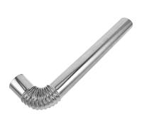 BESPORTBLE Tuyaux de Poêle Acier Inoxydable Coude de Cheminée Tuyau Évacuation Conduit de Fumée pour Chauffage au Bois Tube de Poêle pour Évacuation des Fumées