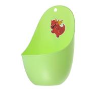 BESPORTBLE Urinoir Mural Garçon Vert pour Entraînement Propreté Pot Dapprentissage Suspendu Hauteur Ajustable Modèle Cartoon Attractif pour Tout