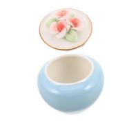 BESPORTBLE Urne Céramique pour Cendres Animaux Boîte Commémorative Étanche et Portable pour Mémorial de Chien et Chat Mini Urne Funéraire Polyvalente pour Conservation Ossements et Souvenirs