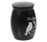 BESPORTBLE Urne Commémorative Mini pour Oiseaux Inoxydable Urne Funéraire pour Cendres de Perroquet Souvenir Durable pour Animaux de Compagnie