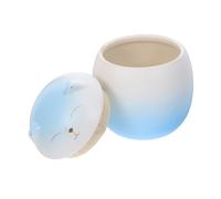 BESPORTBLE Urne Commémorative pour Chiens Et Chats Petit Pot à Cendres Céramique Urne Funéraire Portable pour Souvenirs pour Rites Adieu