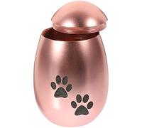 BESPORTBLE Urne Funéraire Commémorative pour Animaux De Compagnie Pot À Cendres pour Chat Et Chien Cercueil Funéraire Rose Élégant