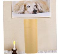 BESPORTBLE Urne Papier Kraft pour Cendres et Animaux Tube de Dispersion Urne Commémorative Écologique pour Dispersion et Souvenir