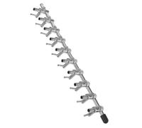 BESPORTBLE Valve de Contrôle pour Aquarium Métal Répartiteur Air avec Levier de Débit Accessoire Pompe à Air pour Aquarium Distributeur de Flux et Bioréacteur