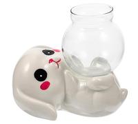 BESPORTBLE Vase Lapin De Dessin Animé pour Bureau Décoration De Vase Lapin pour Salon
