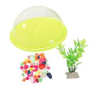 BESPORTBLE Vase Mural Acrylique pour Aquarium Bocal à Poissons Décoratif Jardinière Murale Vase à Fleurs pour Intérieur Et Extérieur