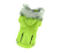 BESPORTBLE vêtements de fête pour Animaux de Compagnie Costume de Gilet pour Animaux de Compagnie vêtements d'hiver Chien Gilet Chaud vêtements Veste de Chien Manteau de Chien Light Green