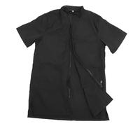 BESPORTBLE Vêtements De Toilettage pour Animaux Blouse Professionnelle Imperméable pour Salons De Toilettage Et Soins à Domicile Noir