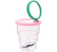 BESPORTBLE Visionneuse D'insectes Loupe Grossissante Observateur D'insectes Bac à Insectes Loupe D'observation D'insectes Pot De Loupe Accessoires Insectes Accessoire Insectes Plastique