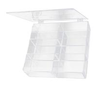 BESPORTBLE Vitrine Transparente pour Figurines Boîte Compartimentée pour Maquettes Et Collections Présentoir Organisé Et Pratique