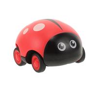 BESPORTBLE Voiture à Remontage Double Friction Coccinelle Rouge pour Tout Petits Petite Voiture Ludique Éducative pour Garçons et Filles Interactif