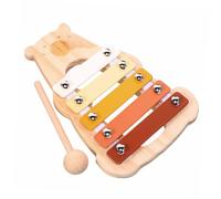 BESPORTBLE Xylophone Bois pour Tout-petits Musical Montessori avec Design Ours Instrument de Percussion Éducatif pour Développement Du Rythme et Coordination