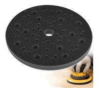 BESPOT oussin souple Ø 150 mm 70 trous, 1 pièce, couche intermédiaire en mousse souple, tampon d'interface compatible avec MIRKA, tampon tampon pour ponceuse excentrique avec fermeture