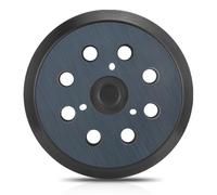 BESPOTCL Disque de ponçage 125 mm, 1 pièce de rechange à 8 trous, compatible avec ponceuse excentrique Makita BO5010 BO5030K BO5031K BO5041K, pièces de rechange 743081-8/743051-7