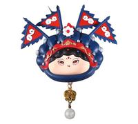 Besreey Aimants pour réfrigérateur, aimants pour tableau blanc dramatique de Pékin | Réfrigérateur traditionnel chinois - Dessin animé - Autocollant magnétique pour décoration de la maison pour un