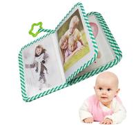 Besreey Album photo en tissu pour bébé - Album souvenir pour fête prénatale - En textile - Livre de souvenirs pour - Rangement pour les nouveaux parents, filles, famille, papa et maman
