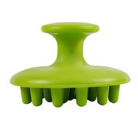 Besreey Brosse à récurer pour tête | Peigne gratteur en silicone stimulant la croissance | Brosse à shampooing pour cuir chevelu, pour le nettoyage de la douche, le lavage de la maison, le spa, les