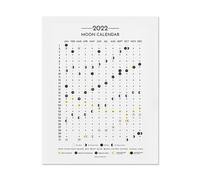 Besreey Calendrier - Poster de à suspendre - Poster mural - Décoration de la maison - Calendrier de signe du zodiaque pour les amateurs de lune, astrologues, yogis