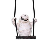 Besreey Ghost Rétroviseur de voiture, accessoire fantôme | Momie sur une balançoire, décoration de voiture pour la vue arrière, accessoire intérieur de voiture pour rétroviseur, ornement de voiture