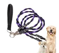 Besreey Laisse pour chien - Longue traction double - Accessoire robuste et durable pour les activités de plein air comme le parc, l'entraînement et les promenades avec une construction sûre et une
