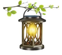 Besreey Luminaires Solaires Extérieurs | Lampe Imperméable Toutes Saisons | Lanternes Décoratives Suspendables pour Jardin, Clôture, Patio, Terrasse, Allée, Paysage, Balcon, Arrière-cour, Kiosque,
