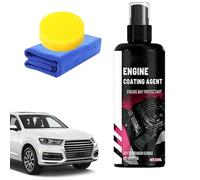 Besreey Nettoyant Baie Moteur | Spray Nettoyant Moteur 100ml | Outil Nettoyage Auto pour Lavage Compartiment Machine Pièces | Voiture Camion Moto Maison