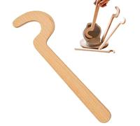 Besreey Outils de Parage Poterie | Outils De Modelage En Bois Pour L'Argile | Bâton Modélisation Ergonomique Lisse Pour Émaillage Tour Projets