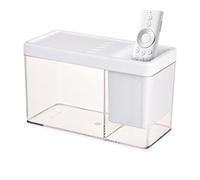 Besreey Petit aquarium Betta - Transparent - Petit aquarium Betta - Porte-stylo pour crevettes, poissons combattants et petits crabes