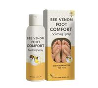 Besreey Spray pour les pieds de voyage 20 ml - Brume hydratante pour les peaux sèches pour les pieds - Brume apaisante après le bain - Pour adultes, sportifs, voyageurs, adolescents