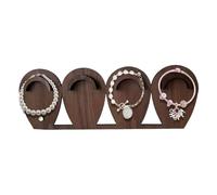 Besreey Support de bras - Organisateur de montres en bois à plusieurs trous - Rangement rustique peu encombrant - Décoration de table de vente