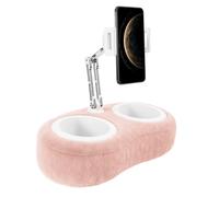 Besreey Support pour coussin de téléphone portable pour les genoux, support de téléphone portable pour canapé | Support télescopique rotatif pour tablette pour table basse, table de chevet