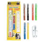 Besreey Toise Murale - Règle de Mesure à Personnaliser | Outil Décoratif Nettoyable pour Suivi de Croissance en Nurserie Chambre Salle de Jeux École
