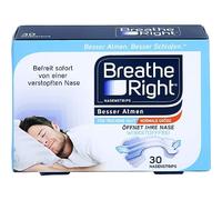 Besser Atmen Breathe Right Nasenpflaster transparent normal, 30 pc Pansement
