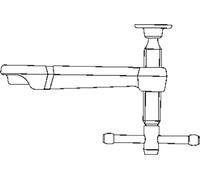Bessey étrier coulissant cpl. avec poignée à garrot pour serre-joint à vis tout acier classiX GS20K - 3101800