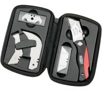 BESSEY Jeu de couteaux pliants dans trousse DBKPH-SET