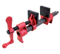 BESSEY PC34-2 Colliers de serrage traditionnels pour tuyaux, polyvalents, faciles à assembler, pour le travail du bois, la charpenterie, l'amélioration de la maison et les projets de bricolage, 3/4"