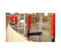 Bessey Poignée bois et rotule amovible en acier avec protections Bessey Quantité:1