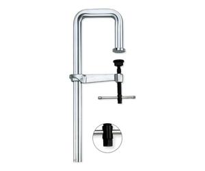 Bessey TBU40-17-15 Serre-joint à levier en forme de U Ouverture 400 mm Profondeur du col de cygne 175 mm c 150 mm d 110 mm Rail de serrage 40 x 20 mm