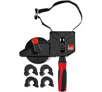 Bessey VAS-23+2K Collier de serrage à angle variable avec 4 clips, noir avec poignée rouge, 7,6 cm